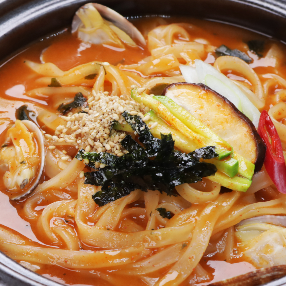 강릉얼큰 장칼국수 12인분. 구수하고 칼칼한 맛. 외 황태,멸치,해물 칼국수 : 소소락스토어