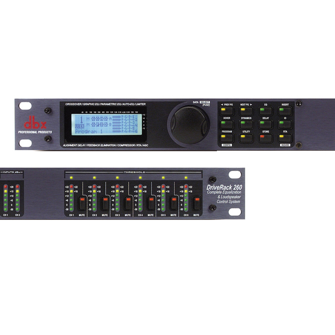 DBX DriveRack 260 스피커 프로세서 : 주식회사 사운드프로