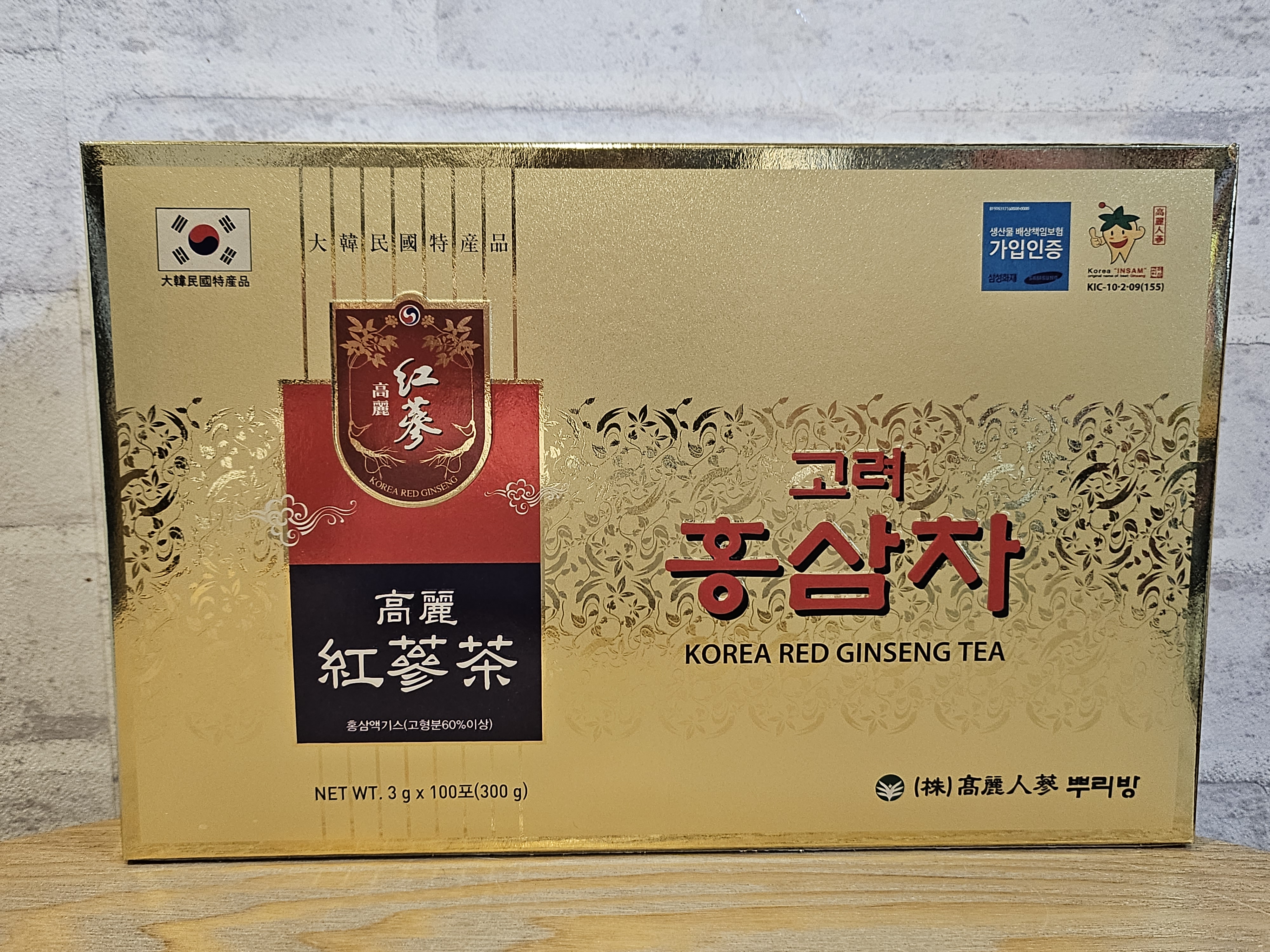 고려홍삼차300g(3g x 100포) : 홍삼이랑인삼이랑