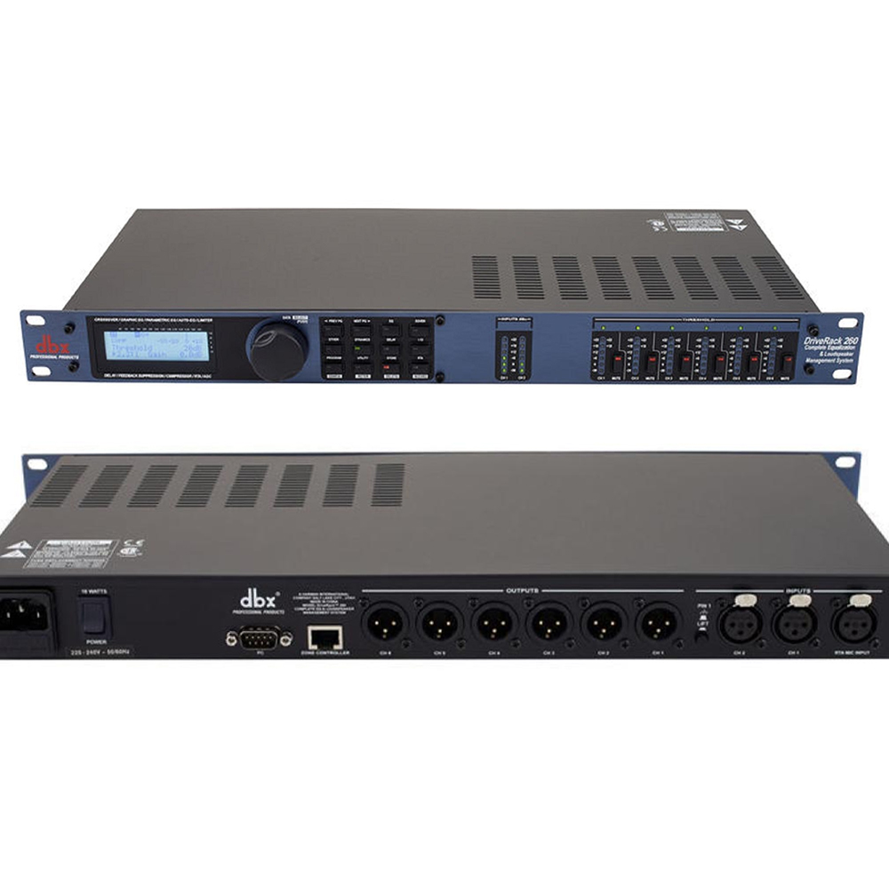 DBX DriveRack 260 스피커 프로세서 : 주식회사 사운드프로