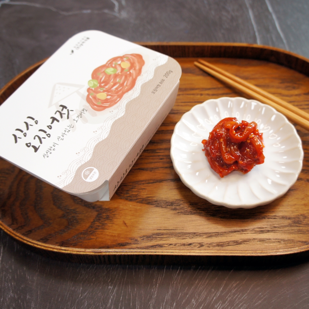 밑반찬 싱싱오징어젓 반찬가게 집밥 알뜰밥상 : COZY