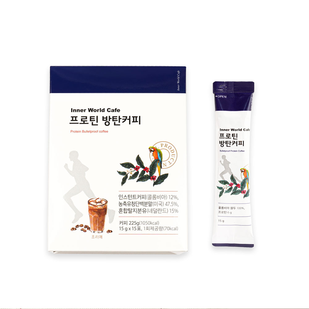 헬스하우스 프로틴 방탄커피 15g 15포(1박스) : 키토마켓