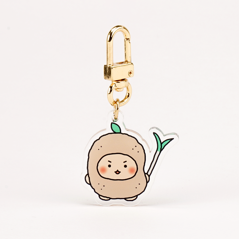 망그러진 곰 아크릴 키링 감자 : 유랑상점