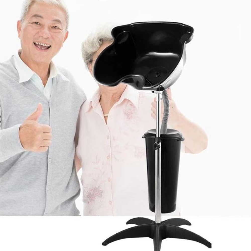 이동식 샴푸대 이발소 세면대 요양원 환자 어르신 임산부 임시 간이 세발기 머리감기 : 곰곰직구