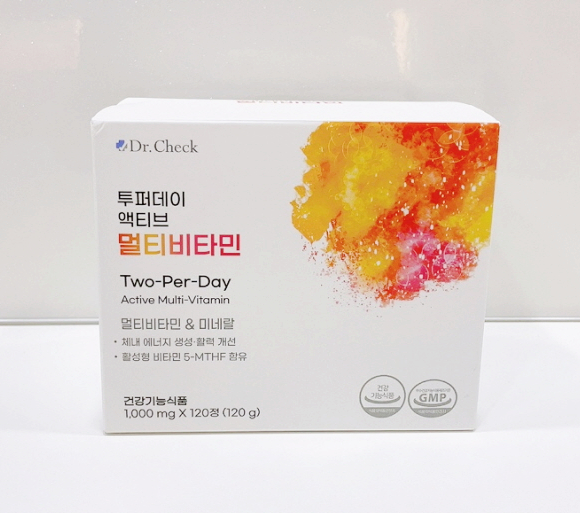 닥터체크 투퍼데이 액티브 멀티비타민 1000mg x 120정 : 엘제이시티