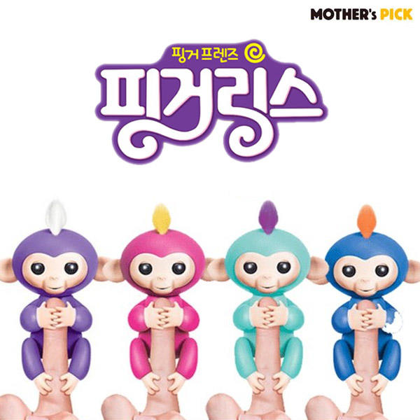 마더스픽 핑거링스 베이비 몽키링 : 토이메카