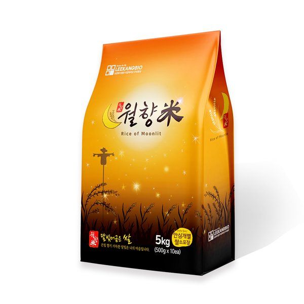 월향미 5kg 소포장 500gx10입 골든퀸 23년 -인증 : 비비아트웍스