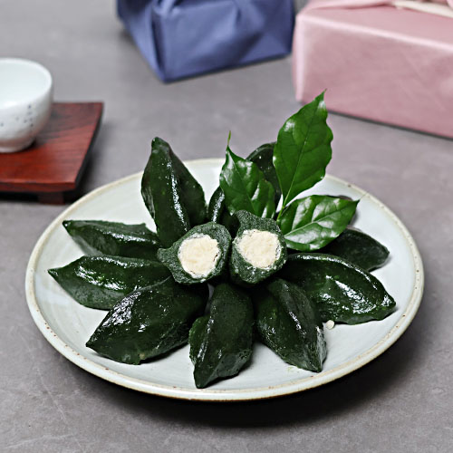 보드레 영광모시잎떡송편 흑임자 1kg (개별포장 10봉 20개입) : 보드레모시떡돌산점