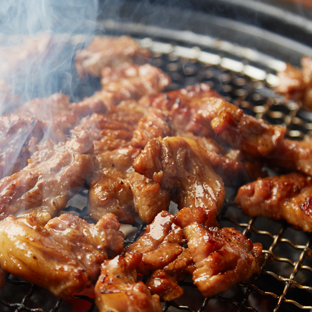 숯불갈비 2kg 120시간 숙성 수제 숯불 양념 돼지갈비 : 울산번개시장협동조합