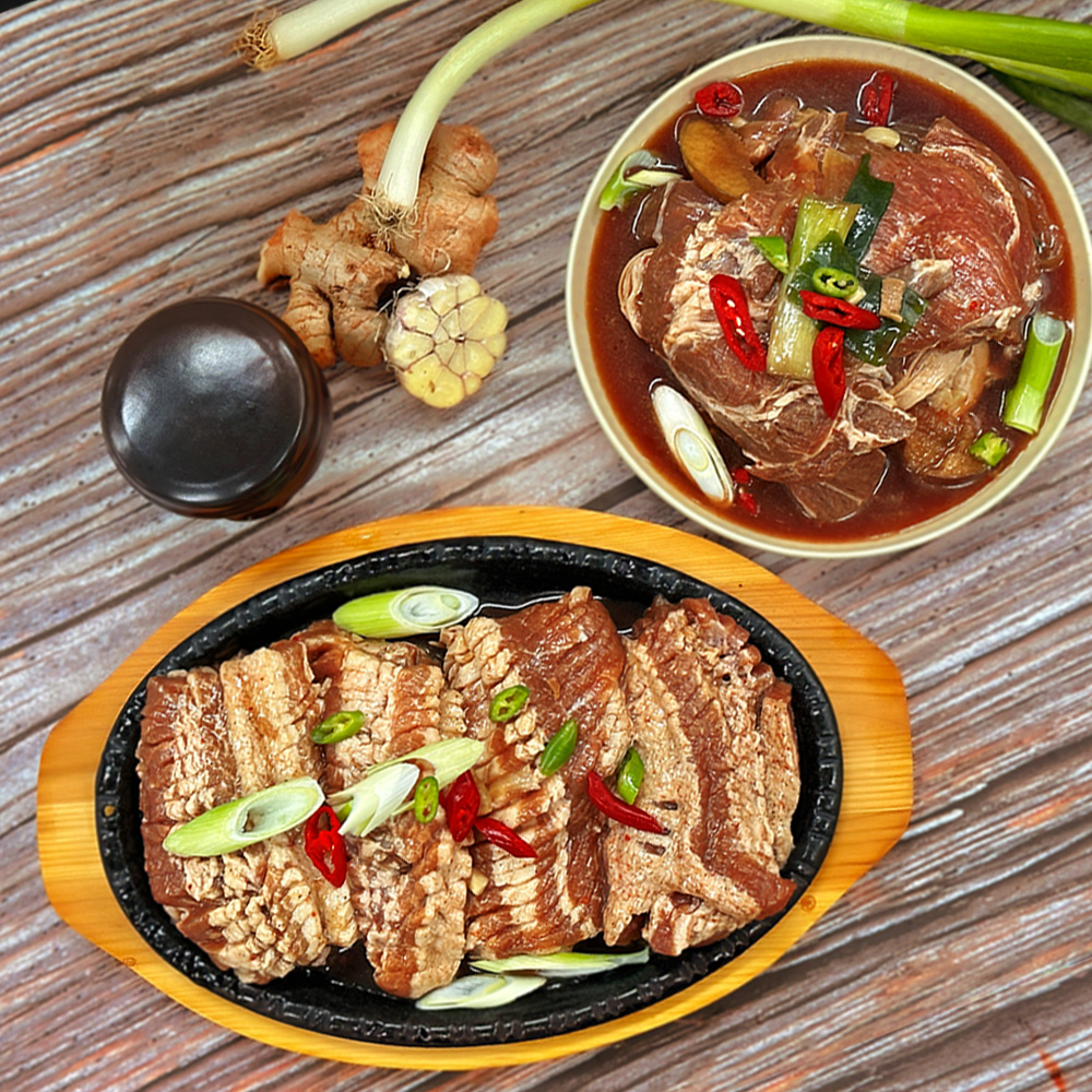숯불갈비 2kg 120시간 숙성 수제 숯불 양념 돼지갈비 : 울산번개시장협동조합