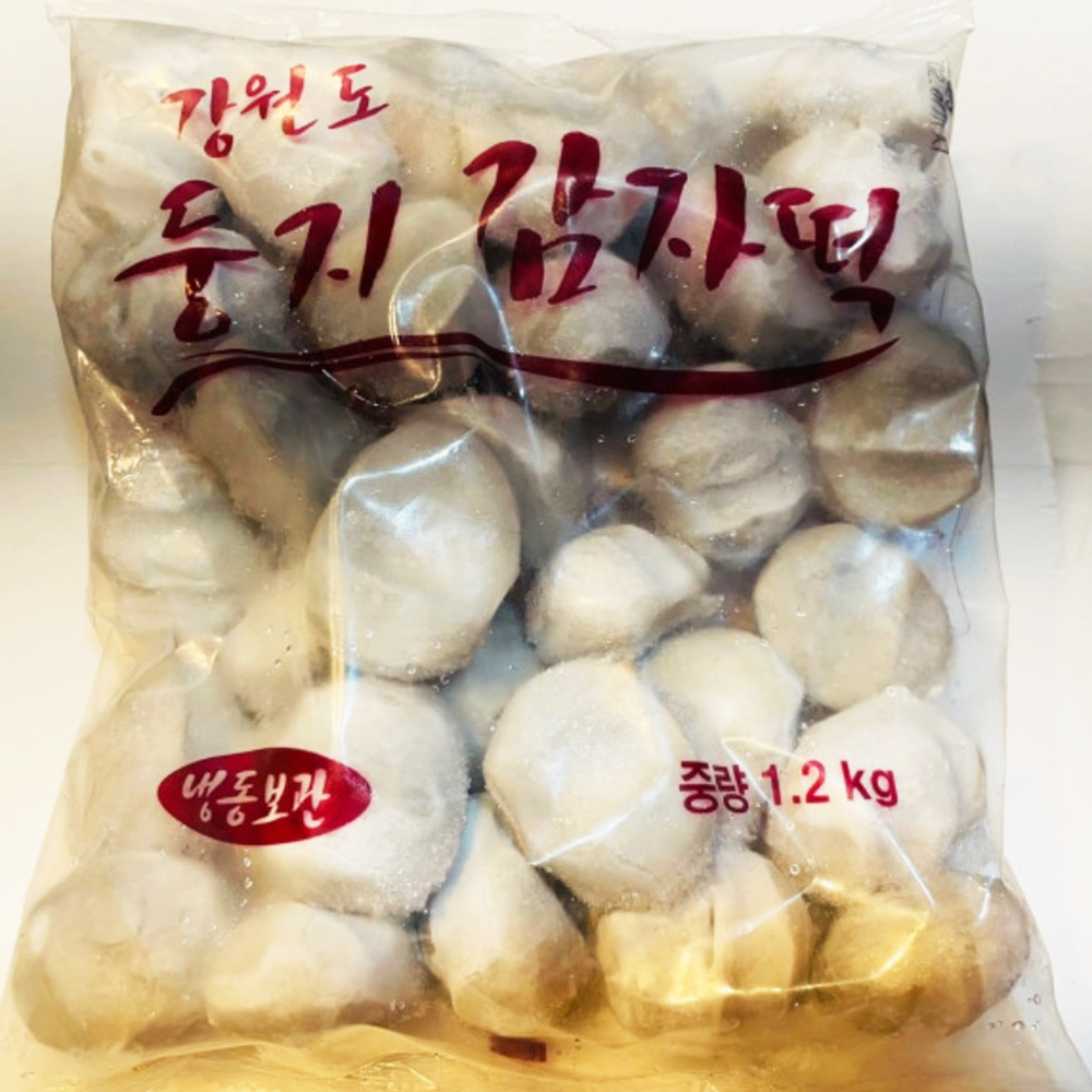 [미추홀구 배달] 강원도 감자로 만든 감자떡 1봉지 [석바위 해솔식품] : 동네시장 장보기