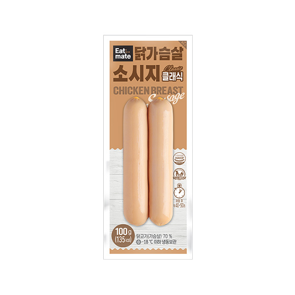 잇메이트 닭가슴살 소시지 5팩 : 잇메이트