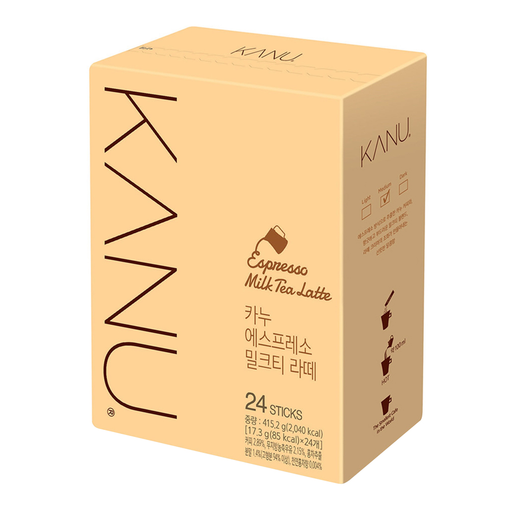 카누 에스프레소 밀크티 라떼 24Tx8개 : 핫딜다나와