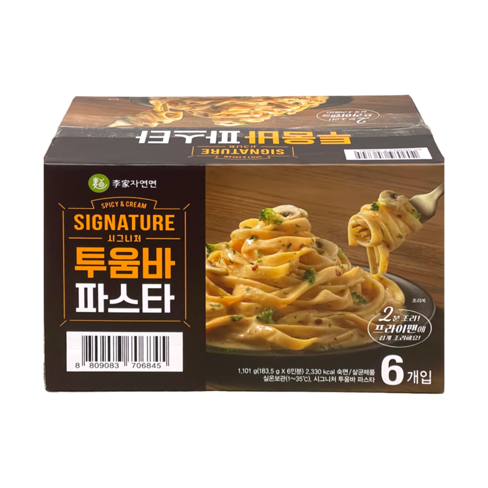 이가자연면 시그니처 투움바 파스타183.5g X 6입 : LM SHOP