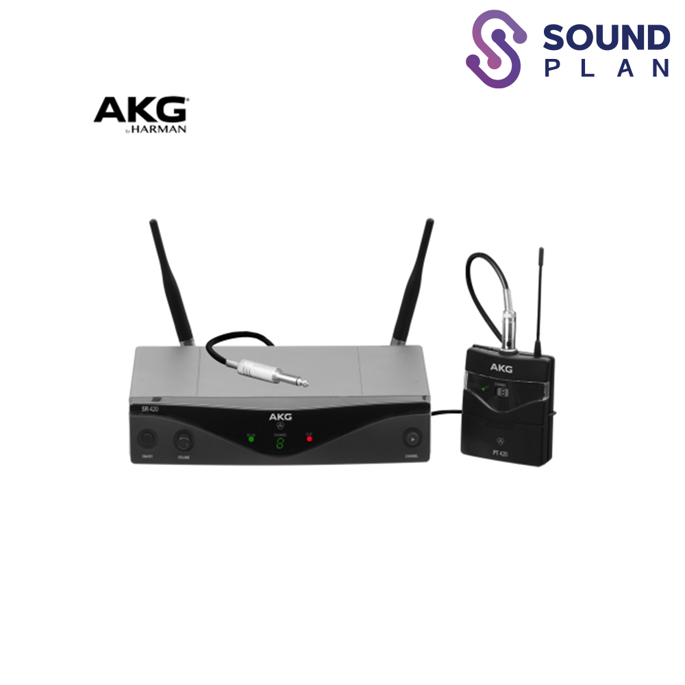AKG WMS420 Instrumental Set 무선바디팩 악기용 세트 : 사운드플랜