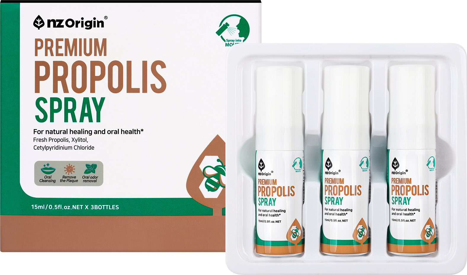 뉴질랜드 프로폴리스 프리미엄 100캡슐 아연 면역력에좋은 항산화 : 한양상회