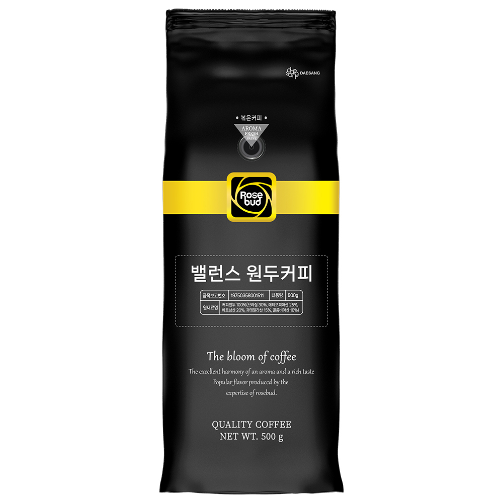 로즈버드 밸런스 프리미엄 500g x 12봉 : 커피몰
