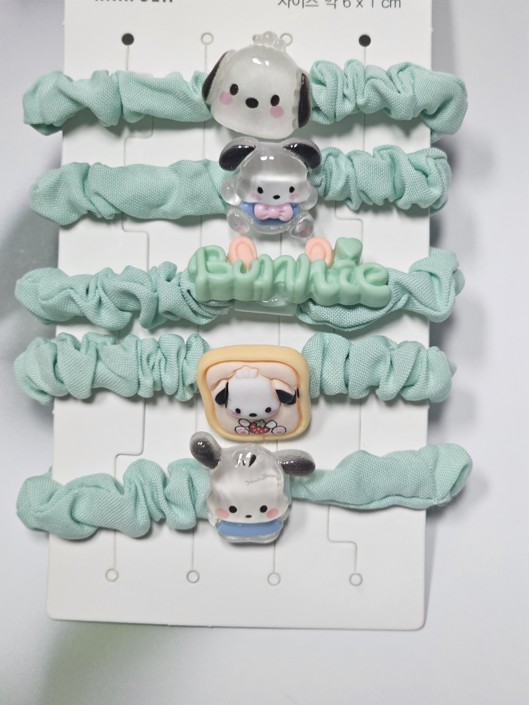 산리오 랜덤 헤어끈 곱창 헤어슈슈 : 모모언니마켓