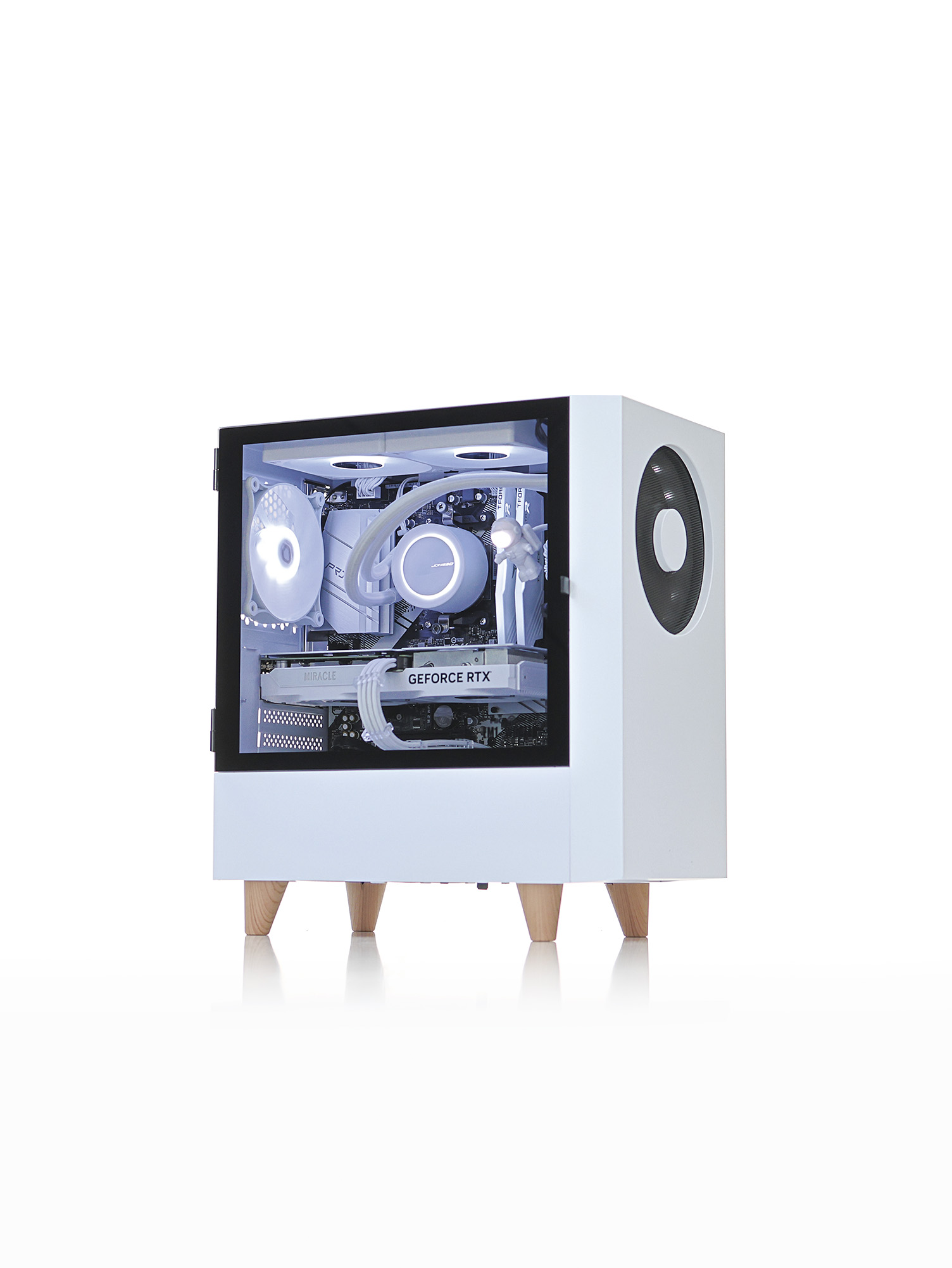 우퍼 미니타워 화이트 감성 PC / RTX 4060Ti, 4060 : 영이네컴퓨터