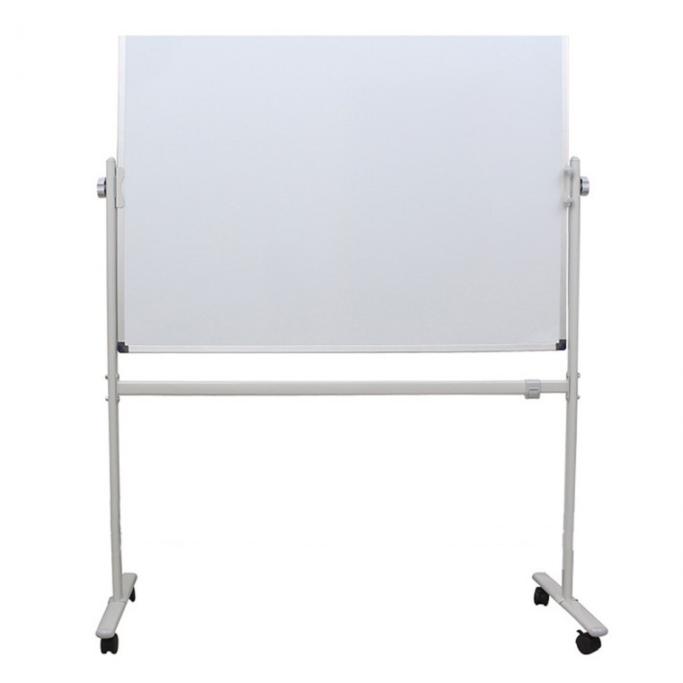 이동식 간이 단면 화이트보드(90cmx60cm) (화이트) : 강살롱