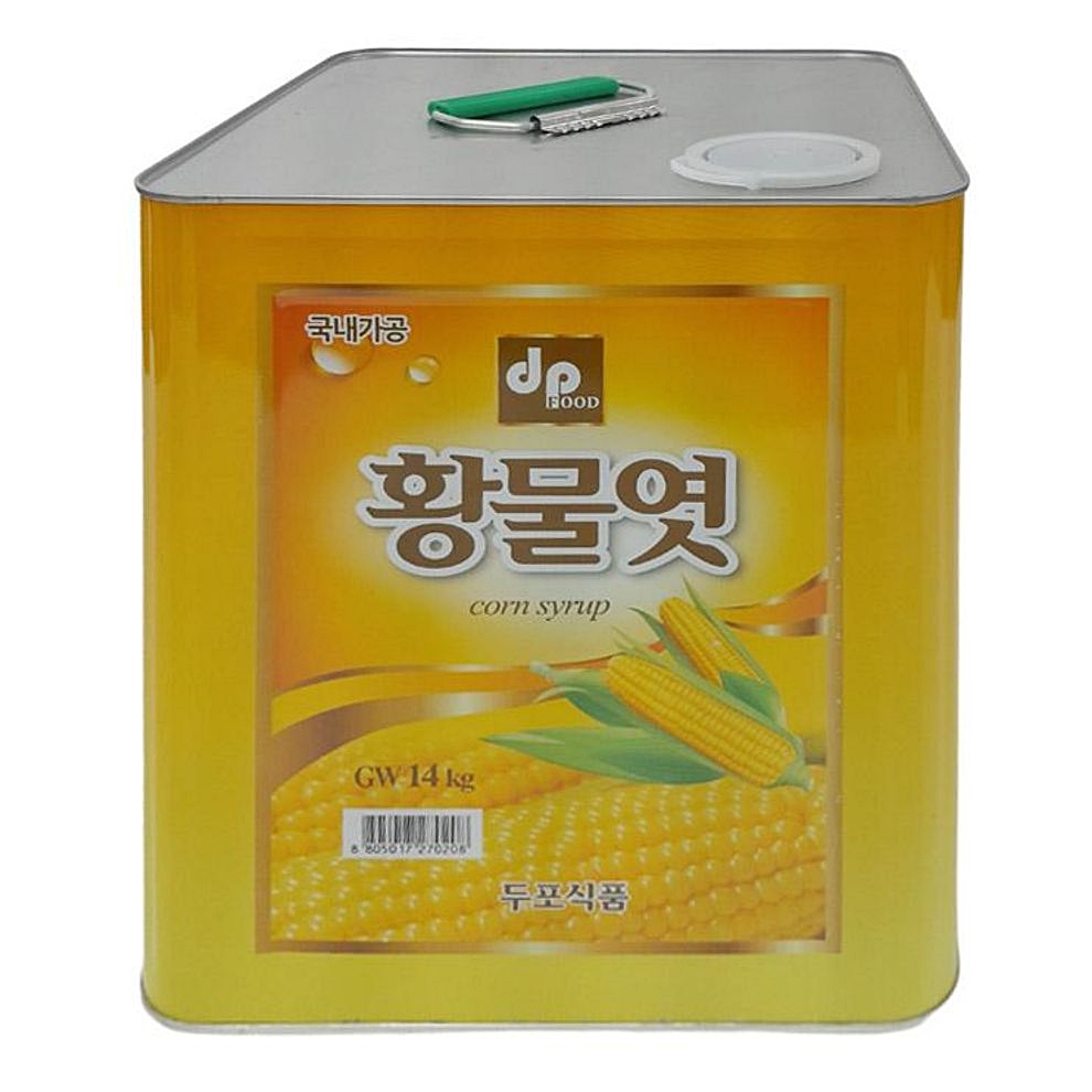 황 식자재 두포식품 물엿 14KG 가공식품 : 수앤서마켓B