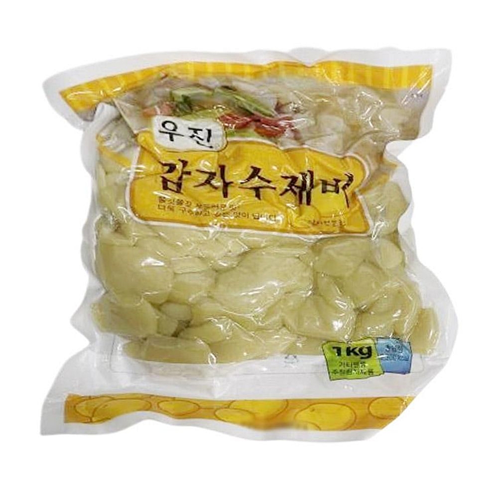 감자 간편조리식품 우진식품 수제비 1KG 기타냉동 : 수앤서마켓B