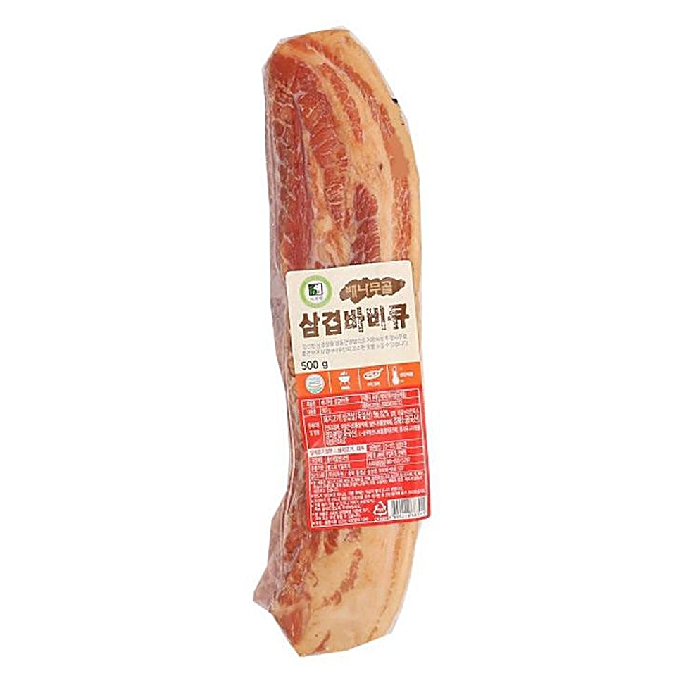 배나무골 통 이목원 삼겹 바비큐 500G 바비큐 : 수앤서마켓B