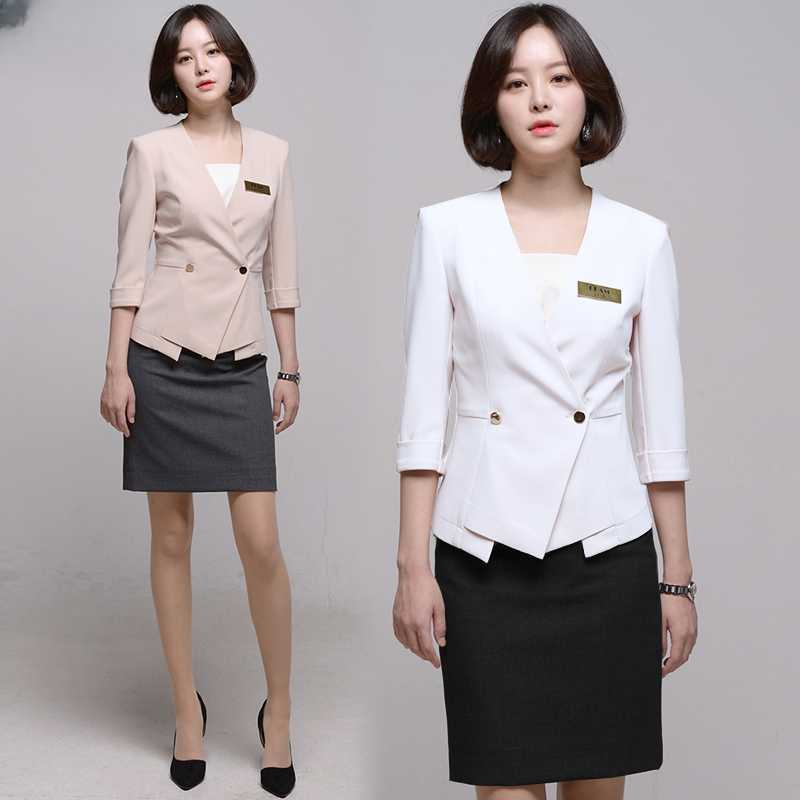 유니폼 피부과 성형외과 상담실장 병원 수트 데스크 정장 : 클로이제