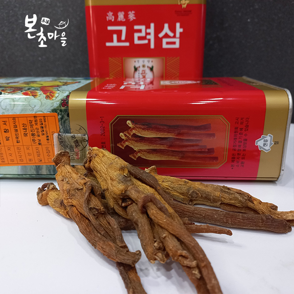[본초마을]6년근 고려홍삼 소편캔, 6년근홍삼 300g : 본초마을