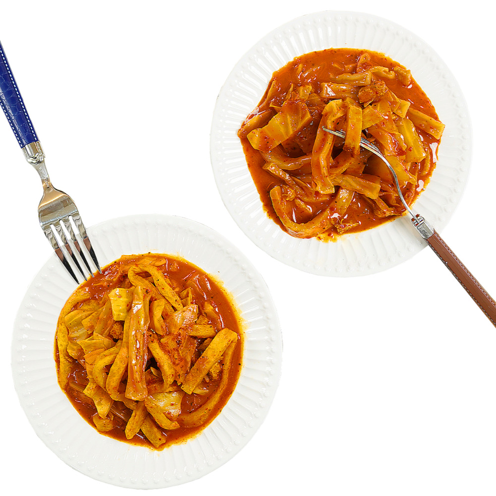 치팅파티 저당 묵볶이(떡볶이) 밀키트 - 고추장맛/핵매운맛 : 키토마켓