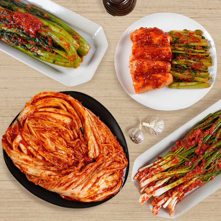 [블리스팜] 익을수록 맛있는 죽향김치 3종세트 4종세트 : 블리스 팜