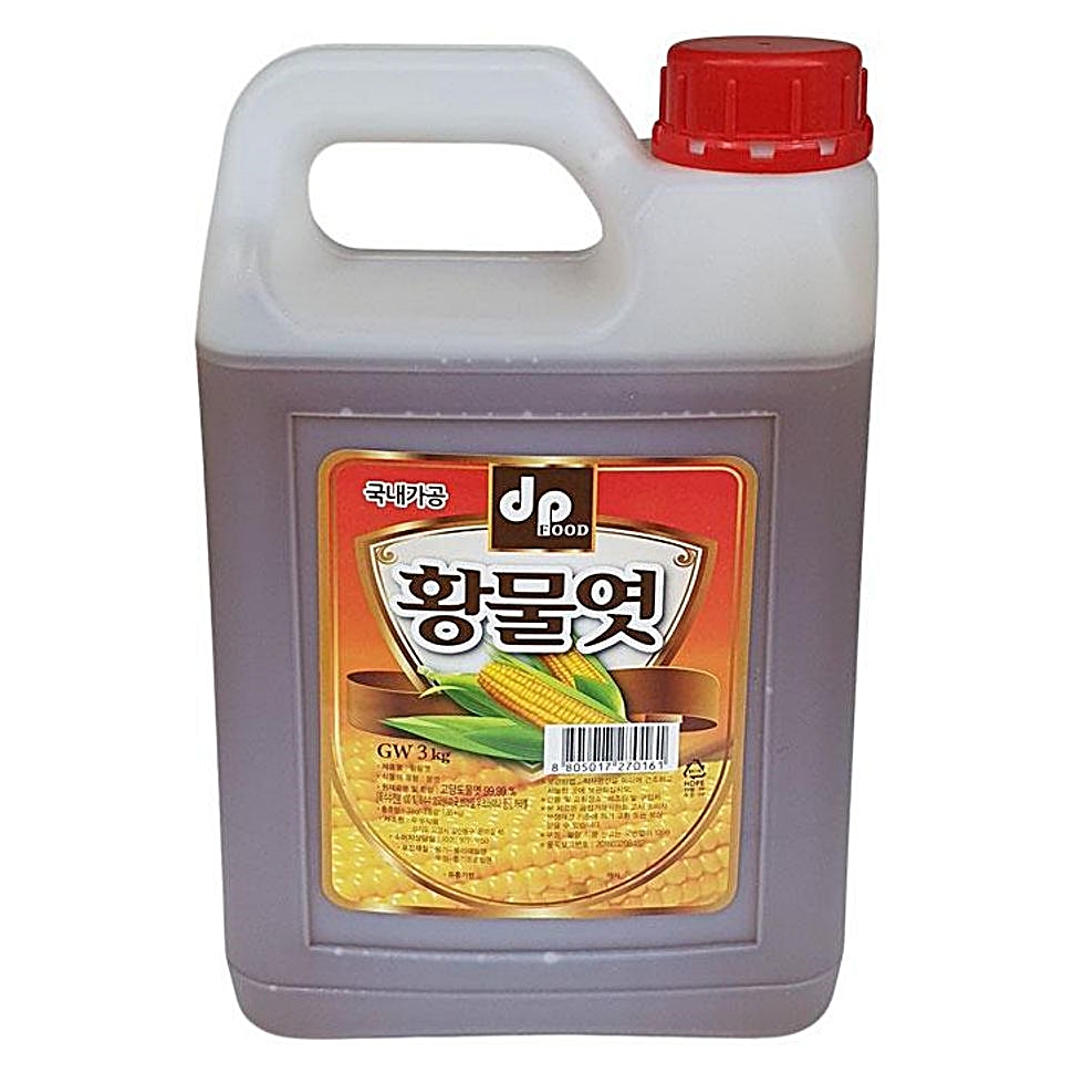 황 식자재 두포식품 물엿 3KG 가공식품 : 수앤서마켓B