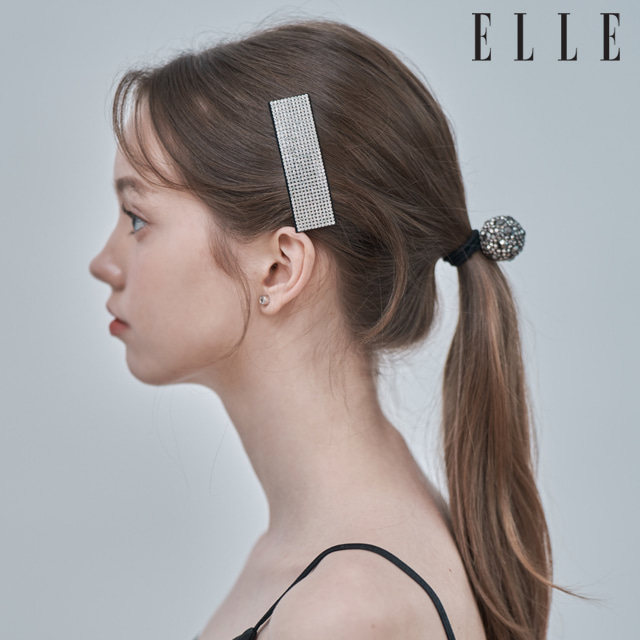 [엘르헤어] 와이드 스퀘어 큐빅 헤어핀 ELHP016 : 엘르헤어