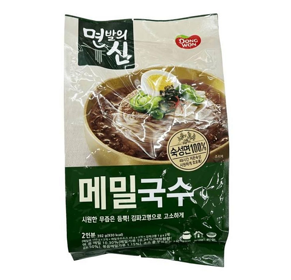 면발의신 면류 동원F B 메밀국수 2인분 392G 소바 : 수앤서마켓B