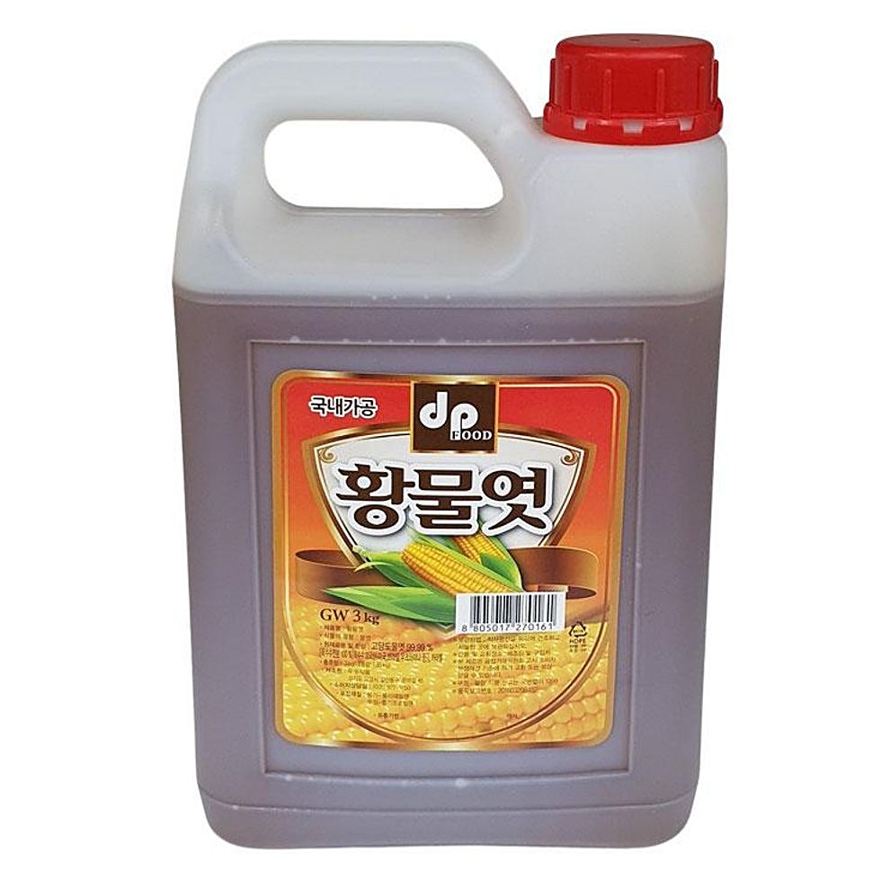 황 식자재 두포식품 물엿 3KG 가공식품 : 수앤서마켓B