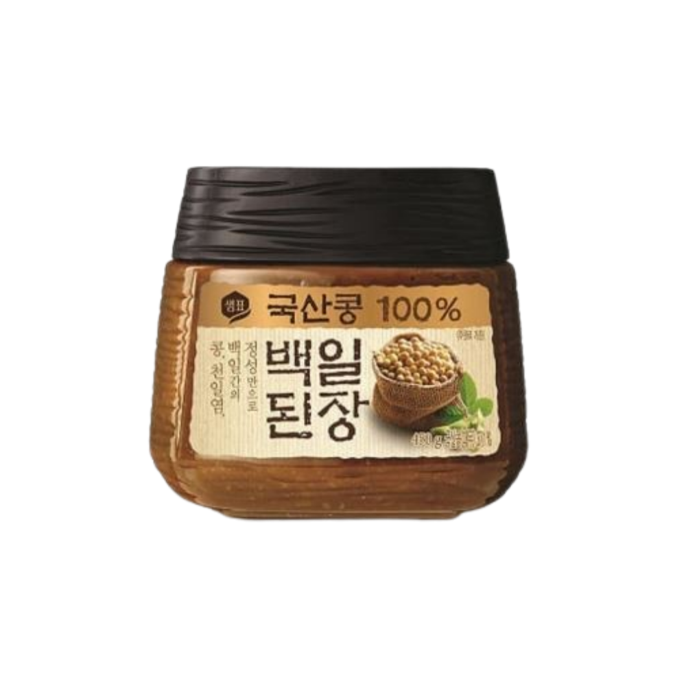샘표 국산콩 백일된장 450g : 율이오니