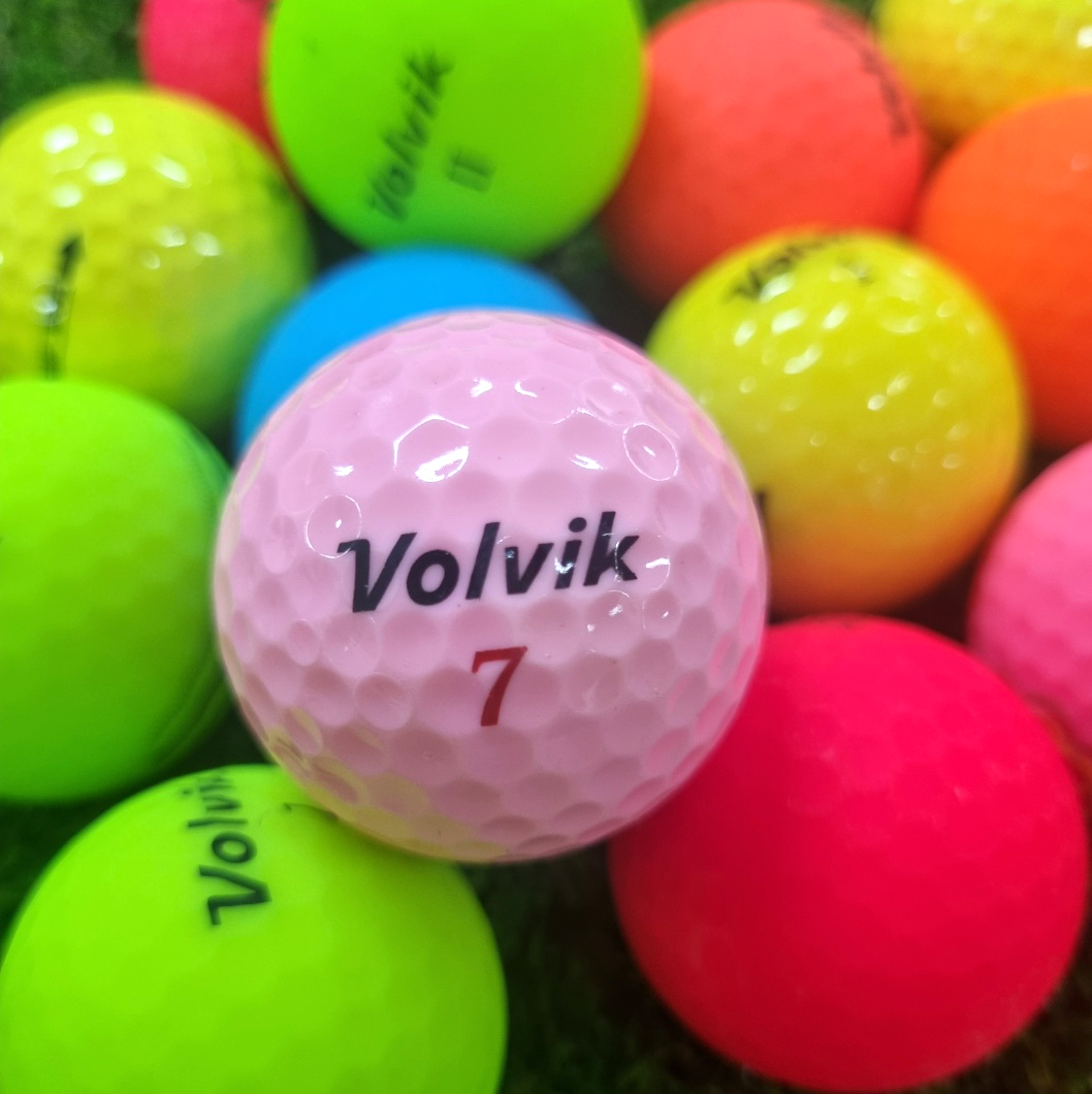 볼빅 VOLVIK 로스트볼 A 30개 등급선택 라운딩 연습용 화이트 칼라 : 팡픽로스트볼