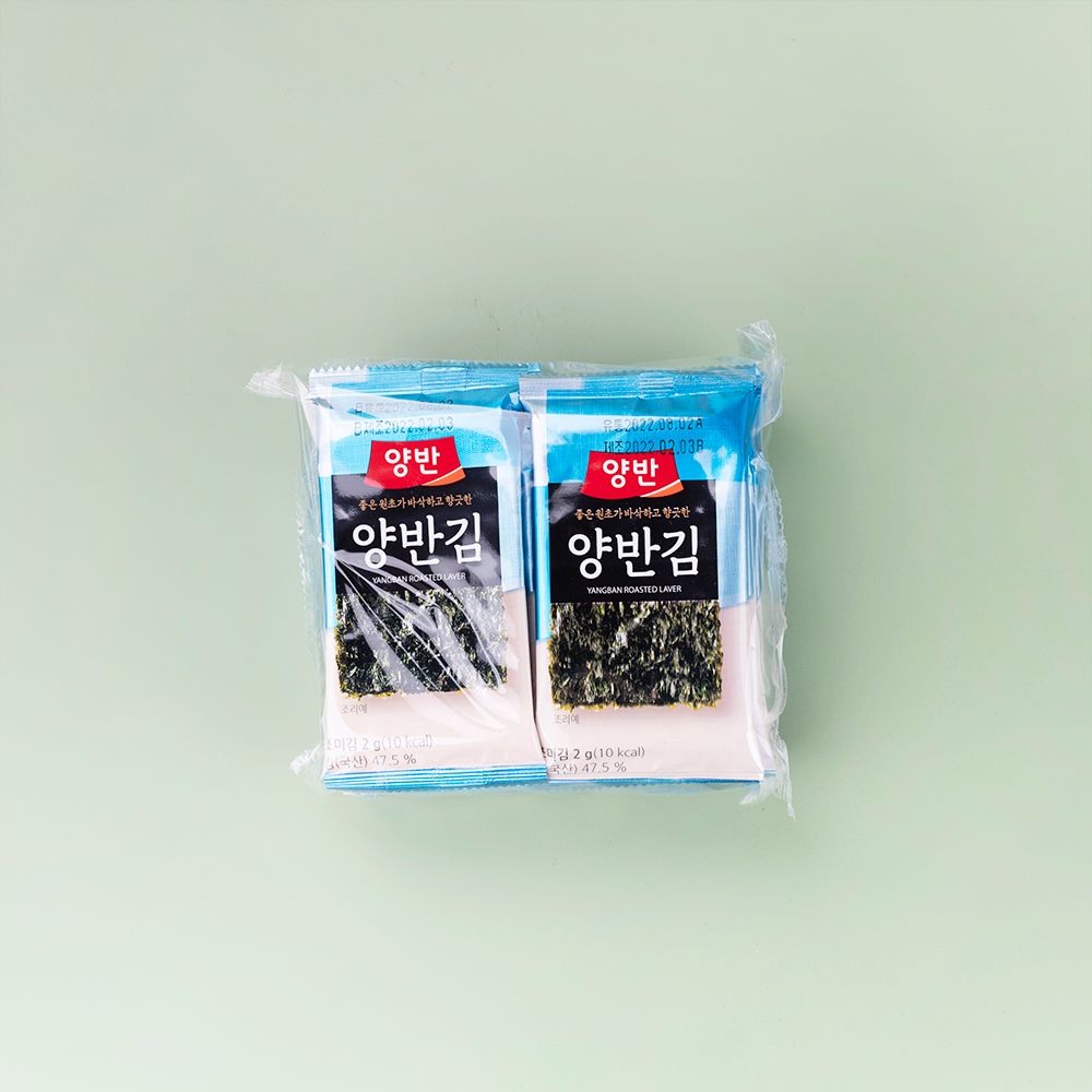 양반김 4D호 1박스 2gx240봉 / 미니도시락김 참치김 : 푸드앤리더스기프트