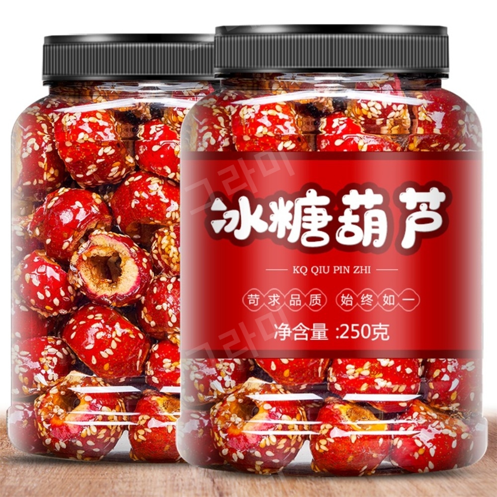 산사 탕후루 깨 새콤 달콤 건조 씨없는 전통 스낵 250g 간식 : 그라미마켓