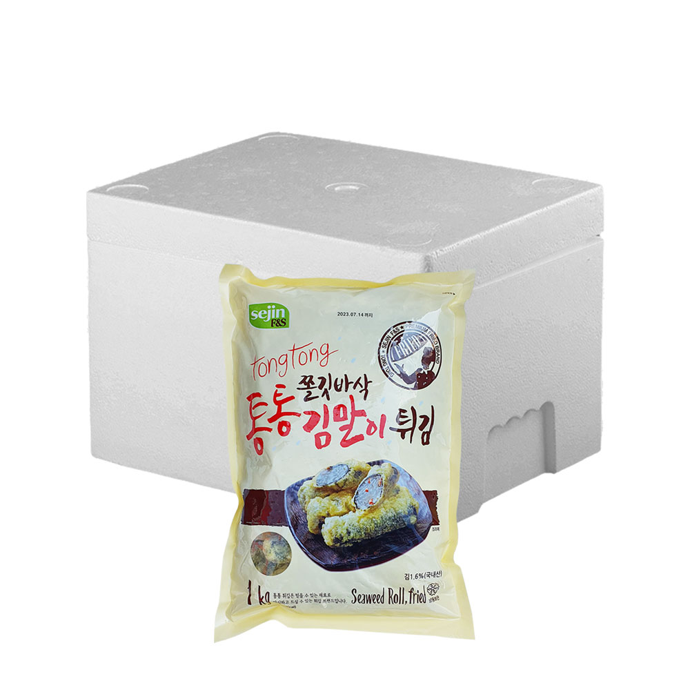 [14봉묶음]세진 통통김말이 1kg : 냉동식품