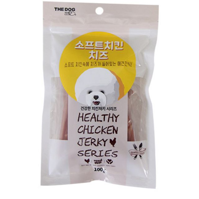 간식 치즈 맛있는 강아지 소프트 치킨 댕댕이 : BLUE ICON