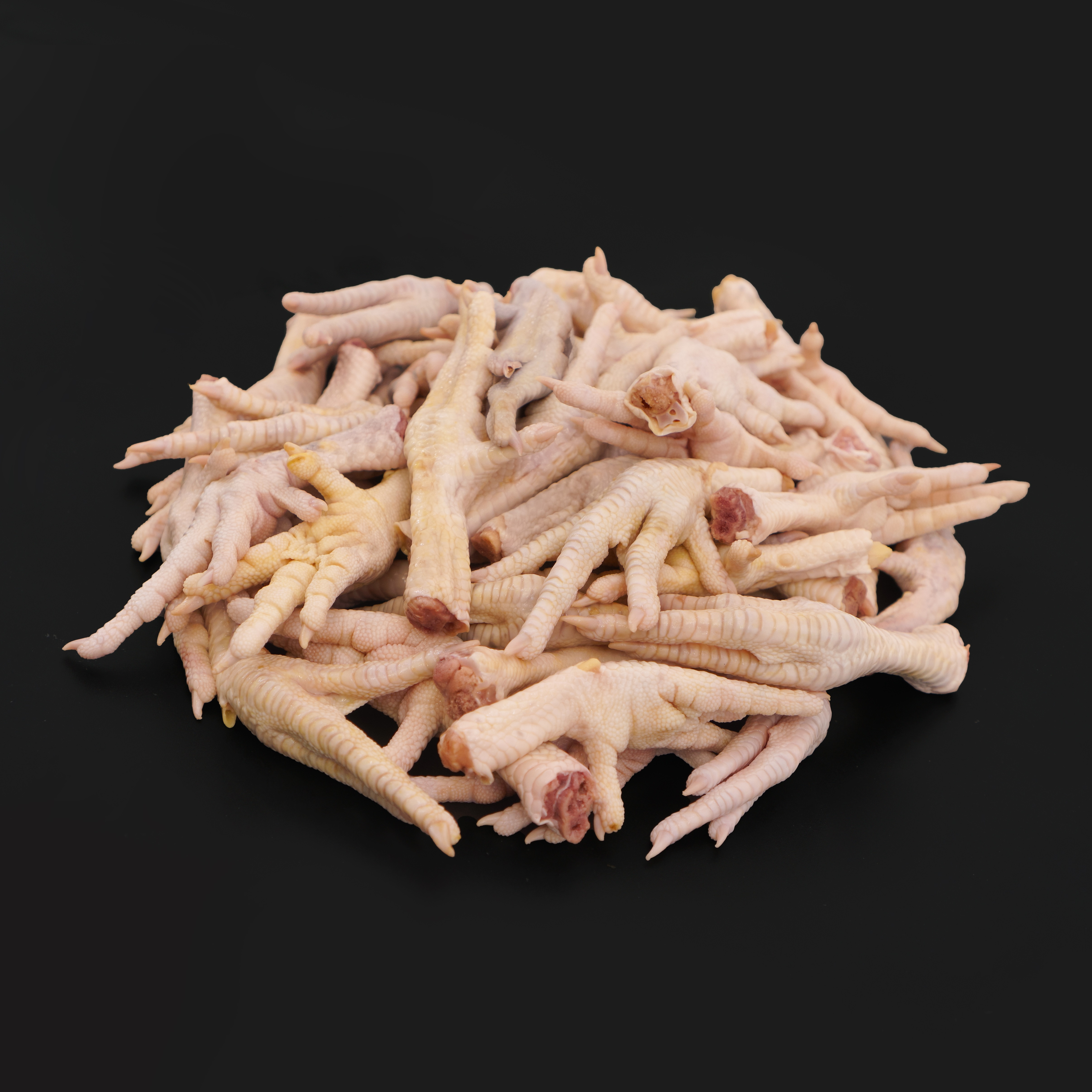 육수닭발 1kg 깨끗하게 손질된 국내산 닭 육수뼈 육수 육수용 국물용 통닭발 엑기스 : vorico