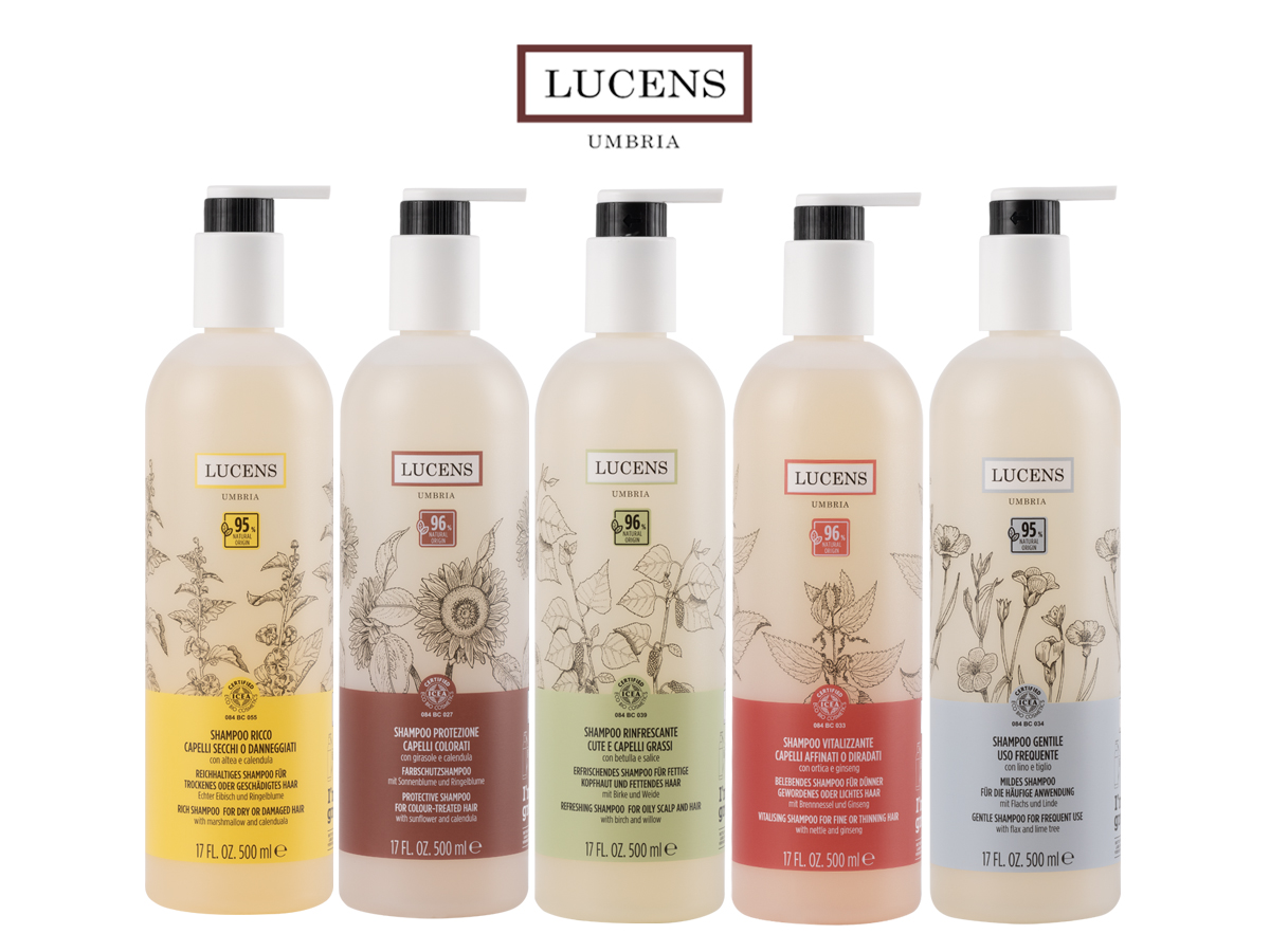 루센스 샴푸 마스크 토닉 / 천연 샴푸500+250ml (gift) / 이태리 천연 유기농 : 루센스 움브리아
