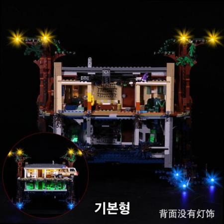 레고 BBL 기묘한 이야기   거꾸로 된 75810 LED 조명 램프 세트 DIY 디스플레이 : 케이스king