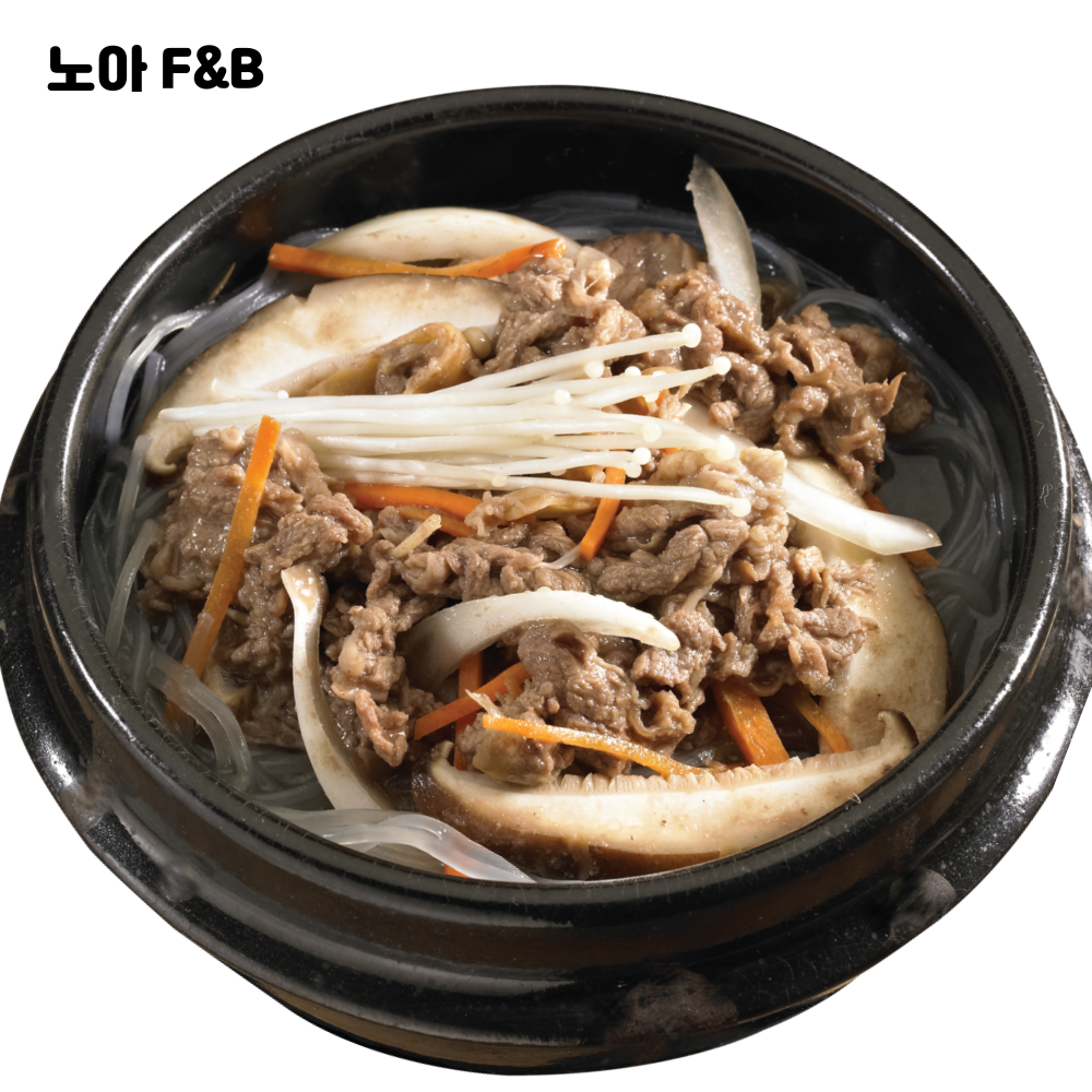 노아F&B) 뚝배기 불고기 뚝불 뚝불고기 550g x 5팩 : 노아에프엔비