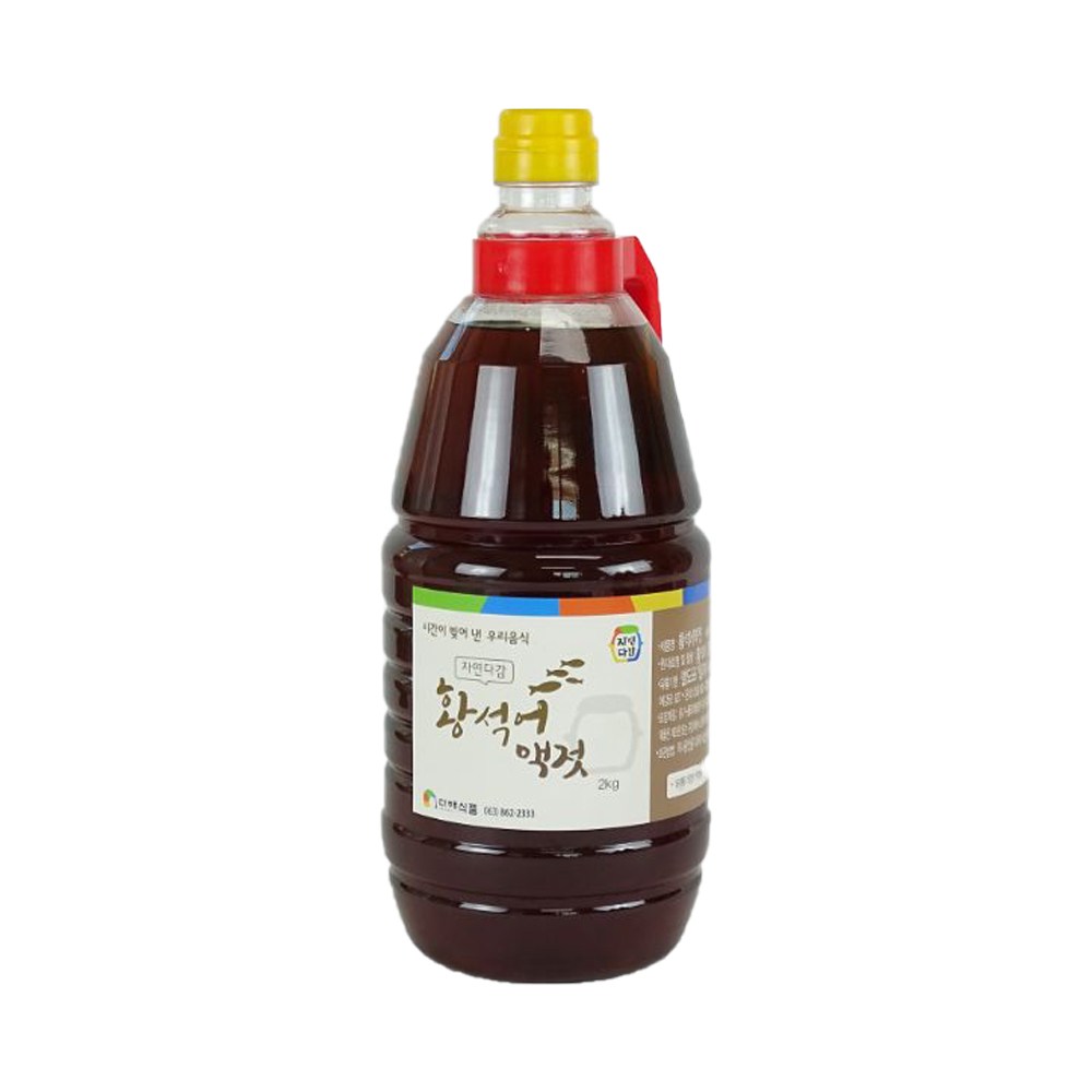 다해식품 자연다감 황석어액젓 2kg 1개 : 88점빵