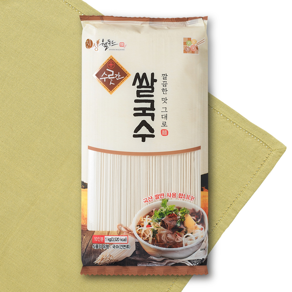 진성웰푸드 수랏간 건쌀국수 1kg : 진성웰푸드
