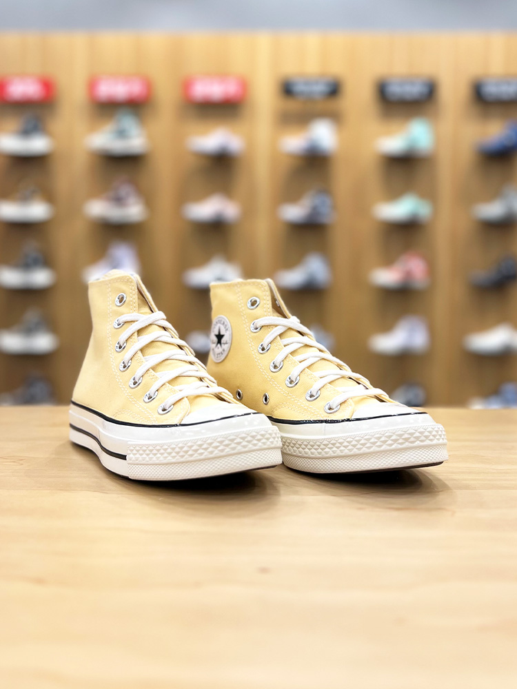 컨버스 척 70 시즈널 컬러 써니 오아시스 하이탑 캔버스화 A02757C : CONVERSE