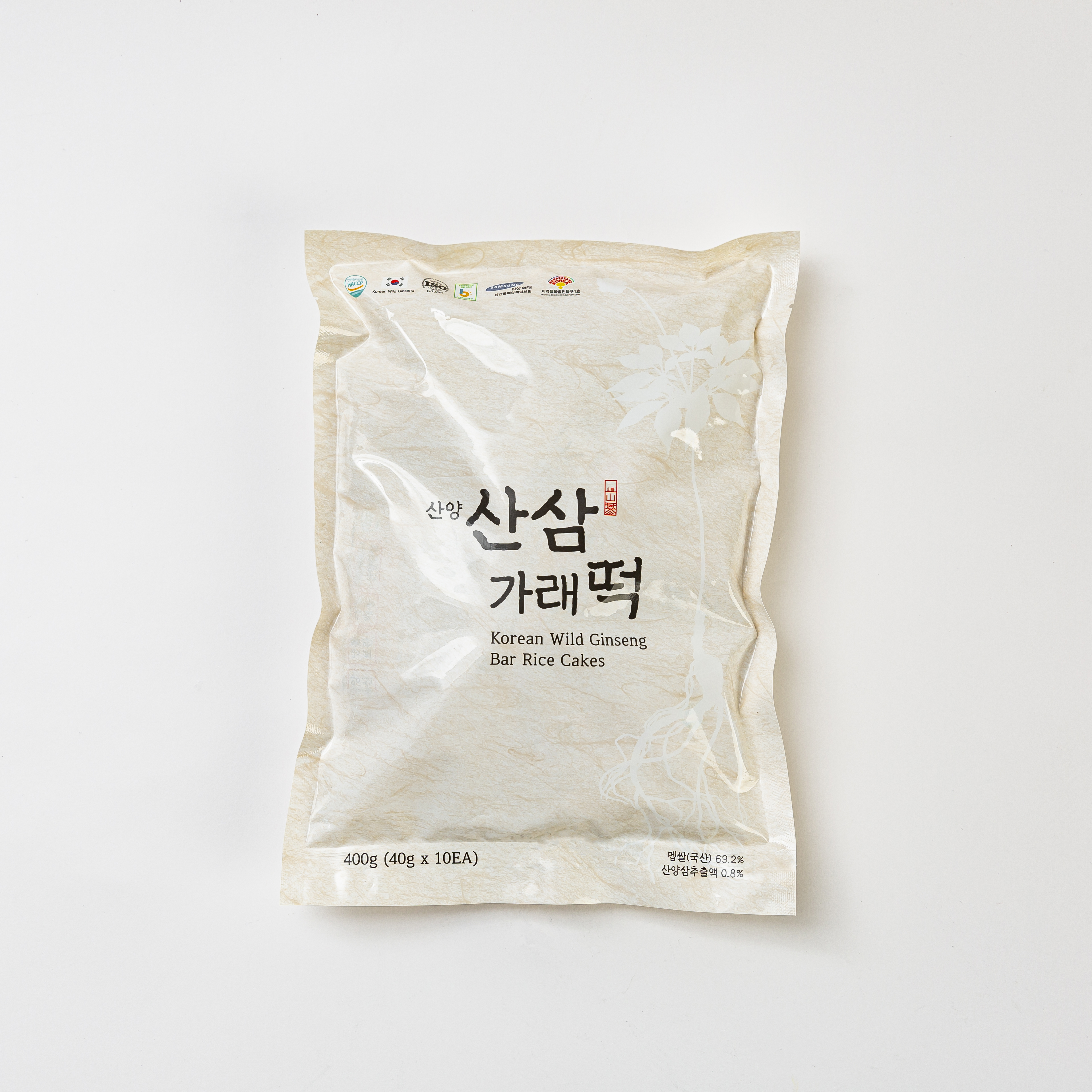 산양산삼 떡세트 : 산삼순백