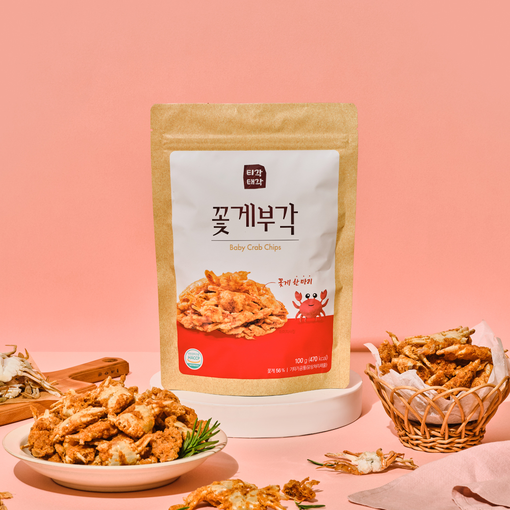 바삭고소 김부각 80/100g x 5봉 외 7종 속초 중앙시장 명물 티각태각 : 티각태각